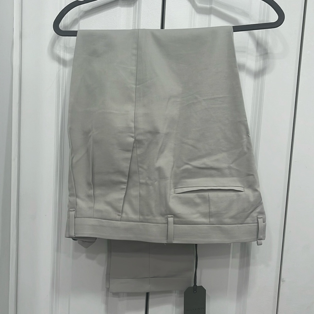 All saints gray men’s pants 33